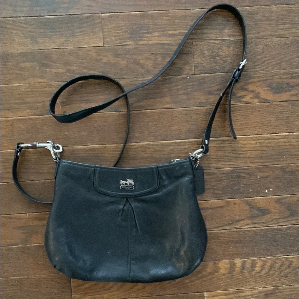 Coach Black Crossbody Bag with Adjustable Strap